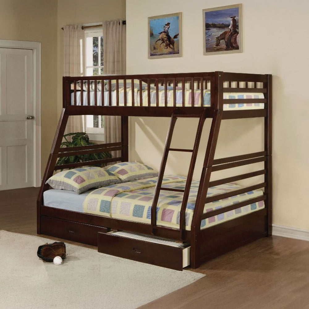 Bunk Bed (T/F) w/2 Drawers