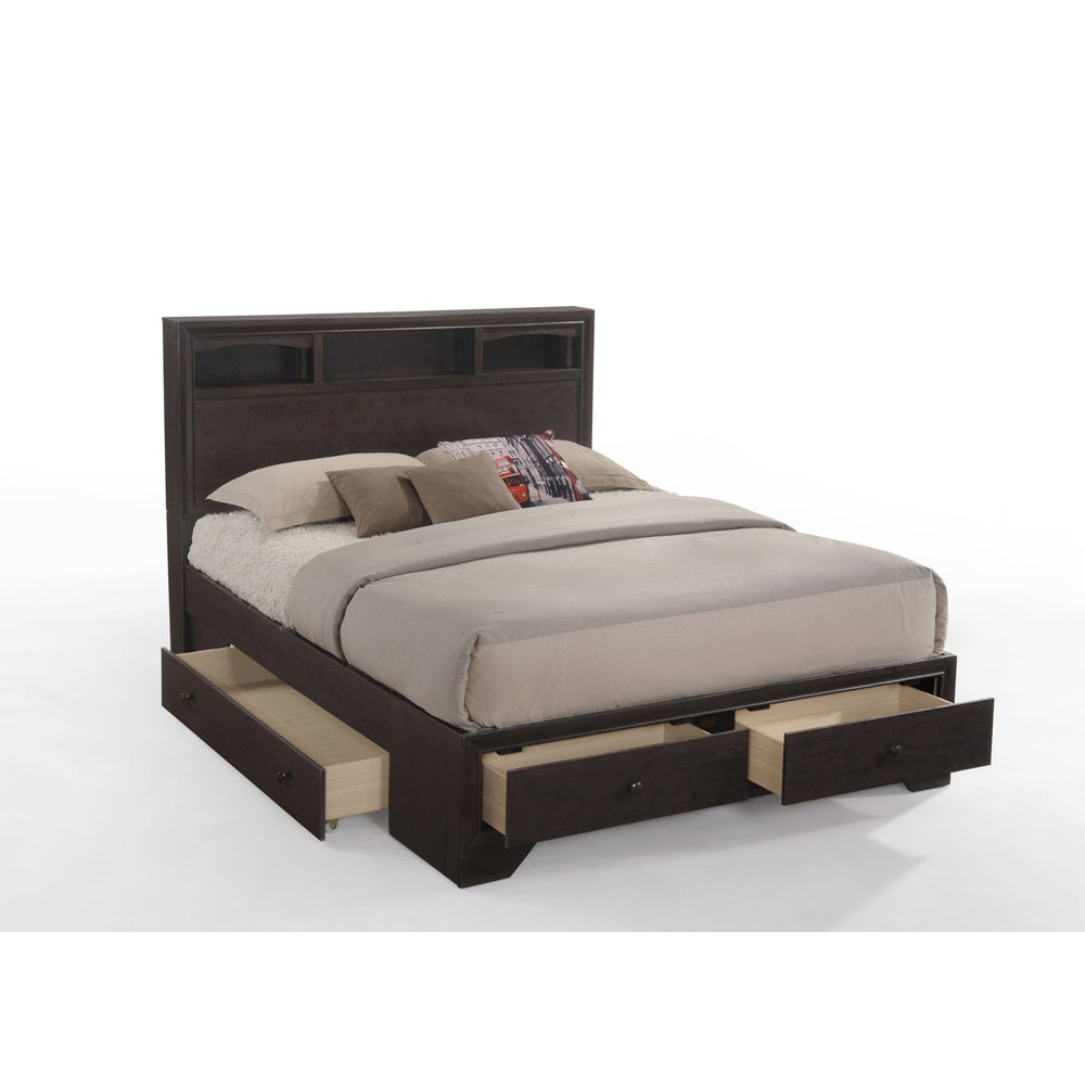 Queen Bed w/Storage