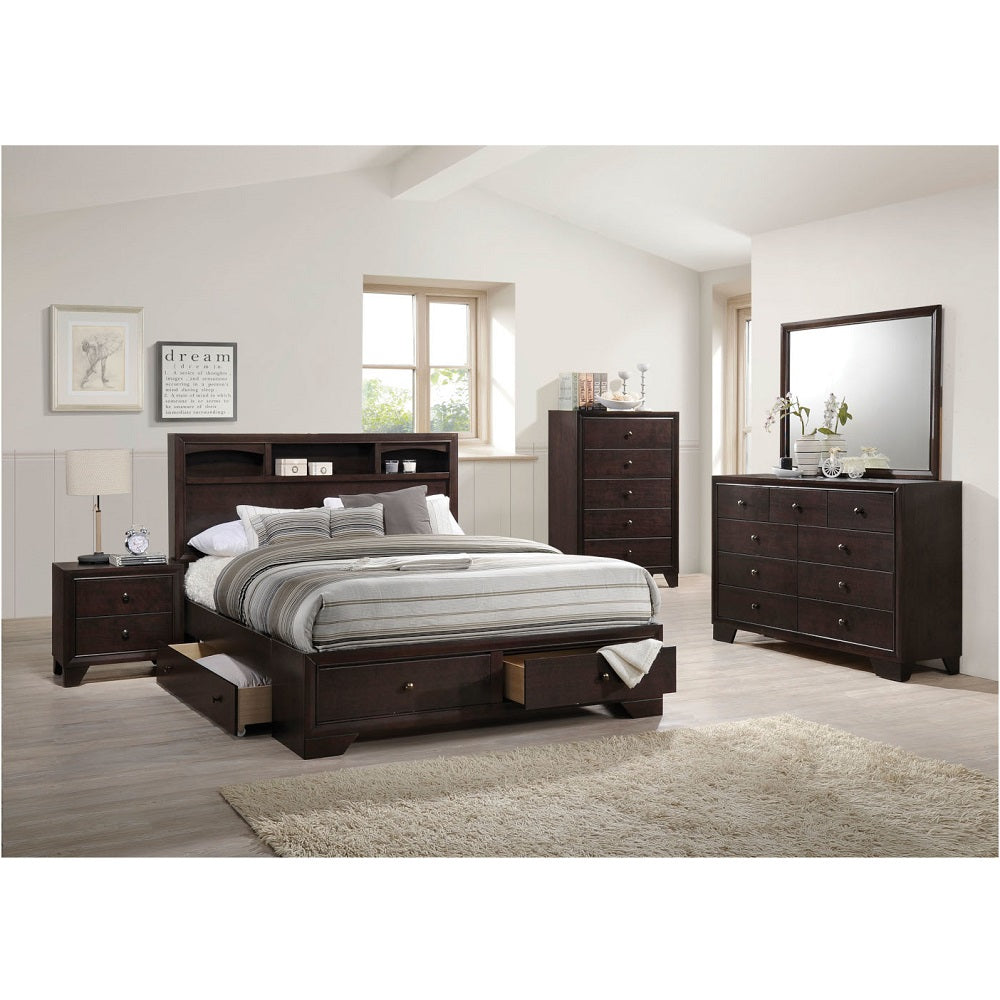 Queen Bed w/Storage