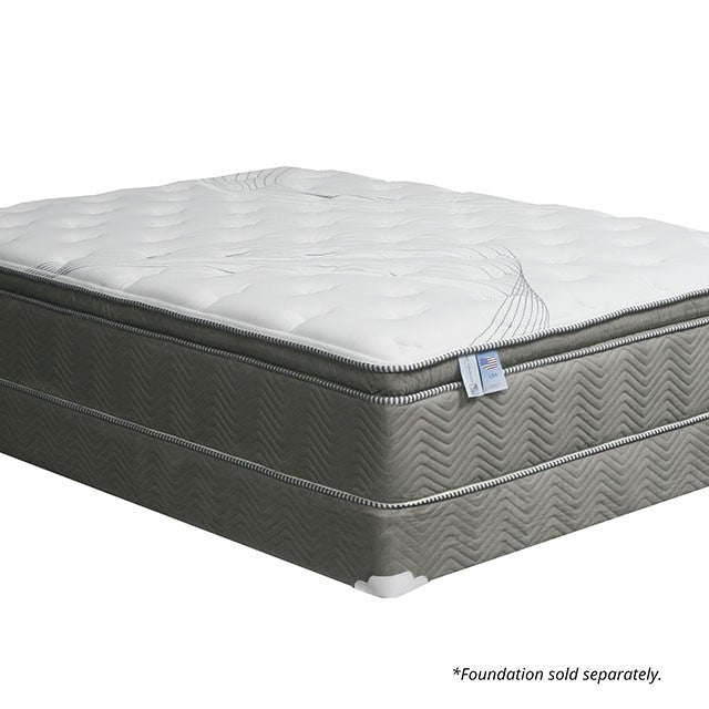 13” Euro Pillow Top Gel Infused Memory Foam