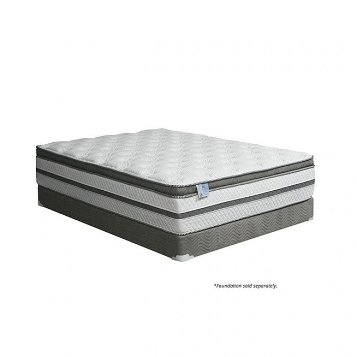 16” Euro Pillow Top 2.5” Gel Infused Memory Foam